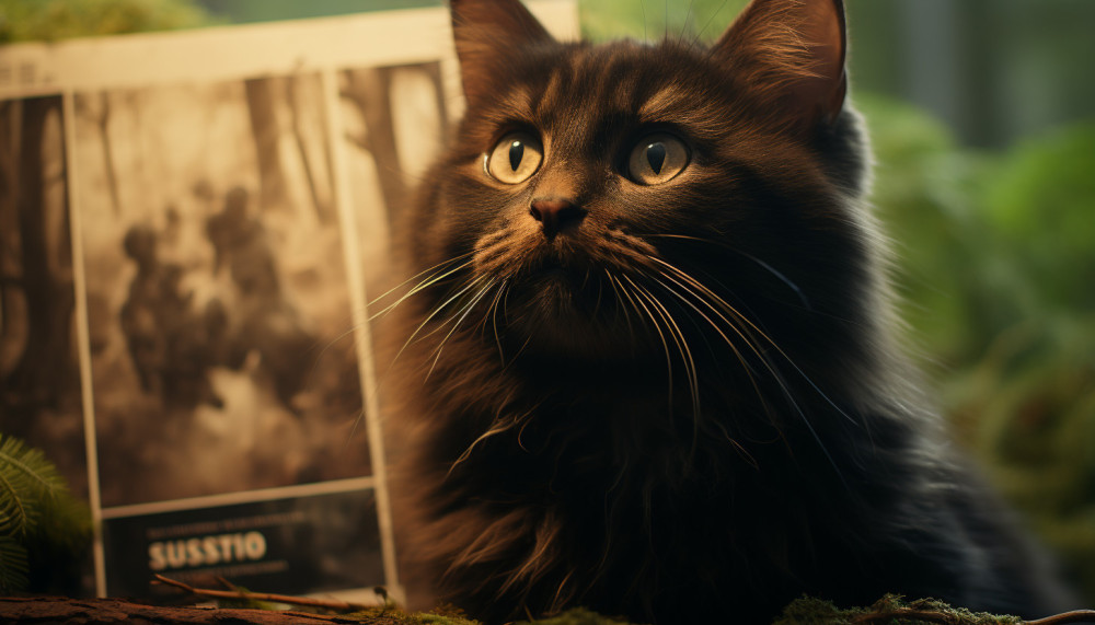 How to announce the loss of your cat by poster?