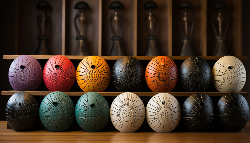 What are the different types of tongue drum?